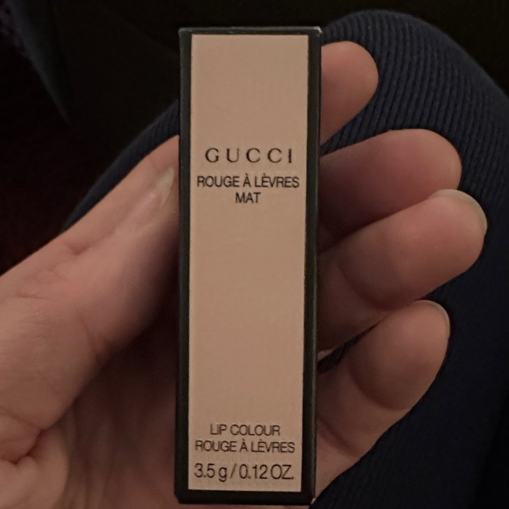 Gucci Rouge à Lèvres Mat Lipstick - Elegant Black
